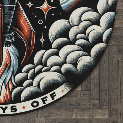 'To the Moon' V4 Rug