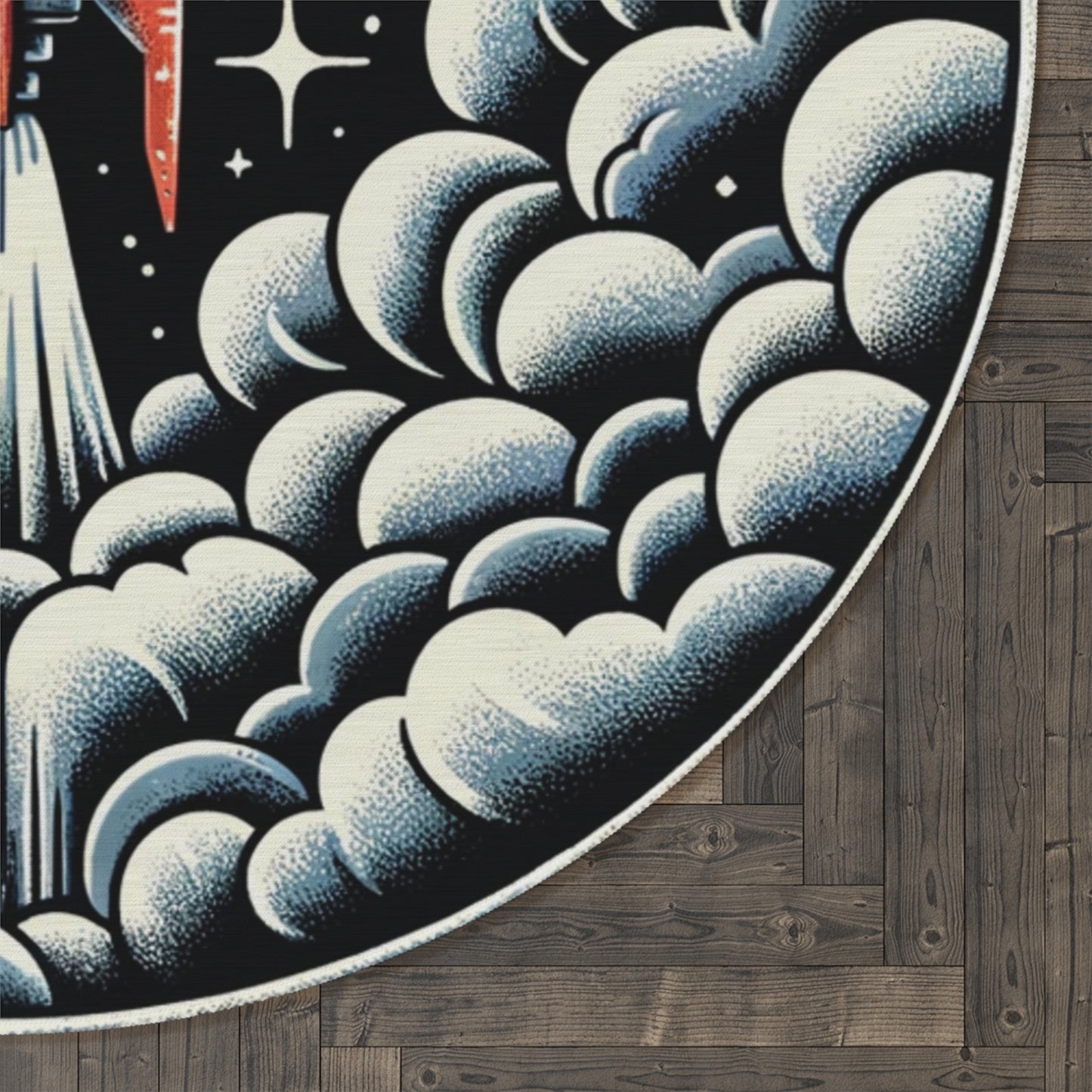 'To the Moon' V3 Rug