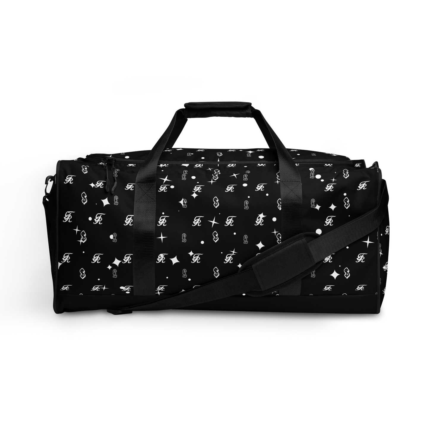 Signature All-Over Print Duffle Bag