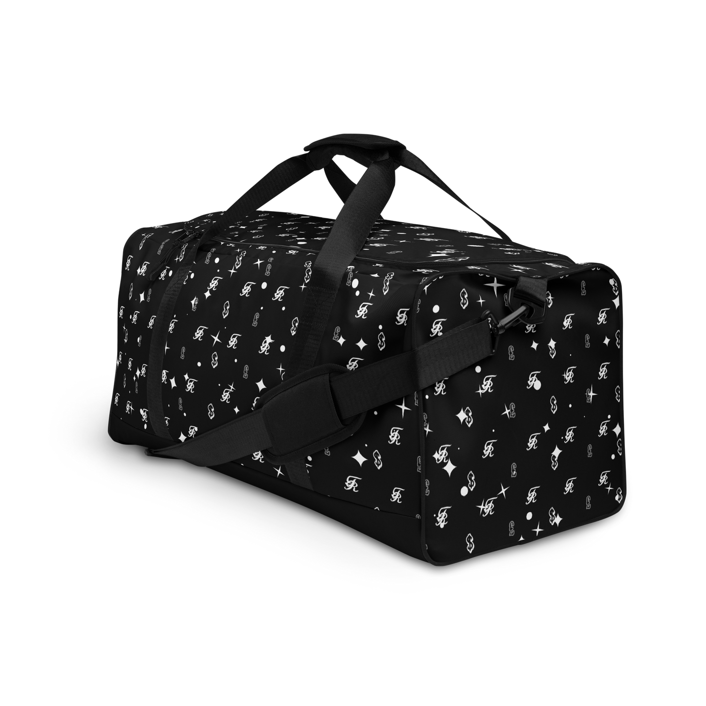 Signature All-Over Print Duffle Bag