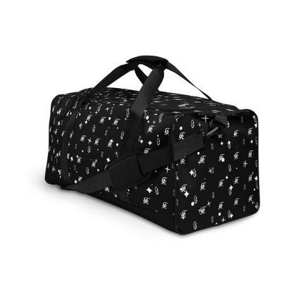 Signature All-Over Print Duffle Bag