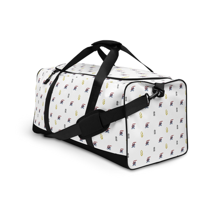 Signature All-Over Print Duffle Bag