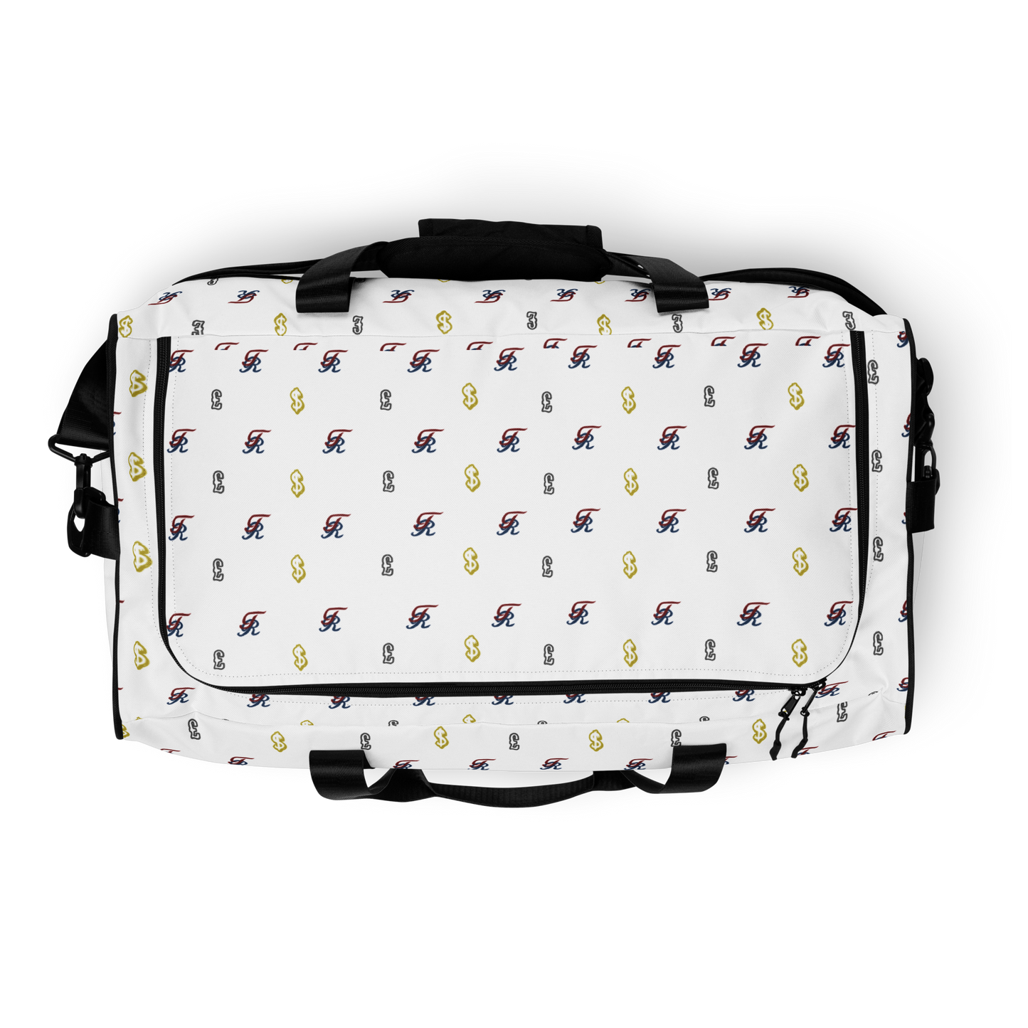 Signature All-Over Print Duffle Bag