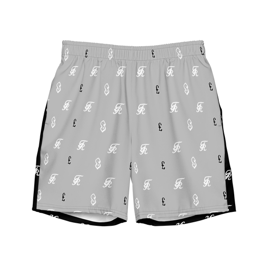 Signature All-Over Print Swim Trunks