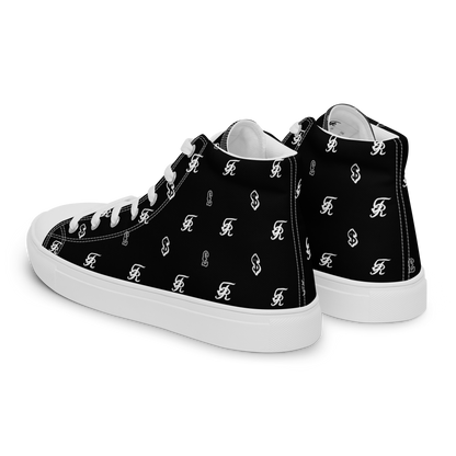 Signature Men’s High Top Canvas Shoes