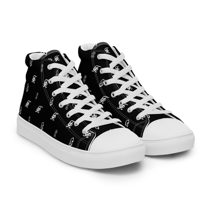 Signature Men’s High Top Canvas Shoes