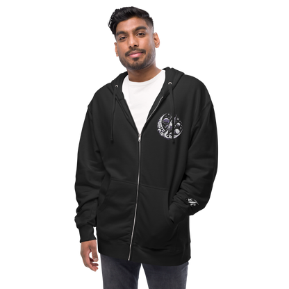 'To the Moon' Zip Up Hoodie