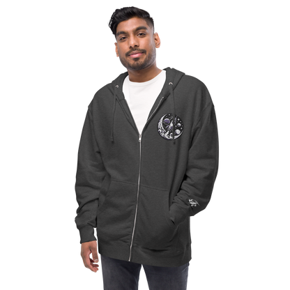 'To the Moon' Zip Up Hoodie