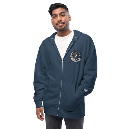 'To the Moon' Zip Up Hoodie