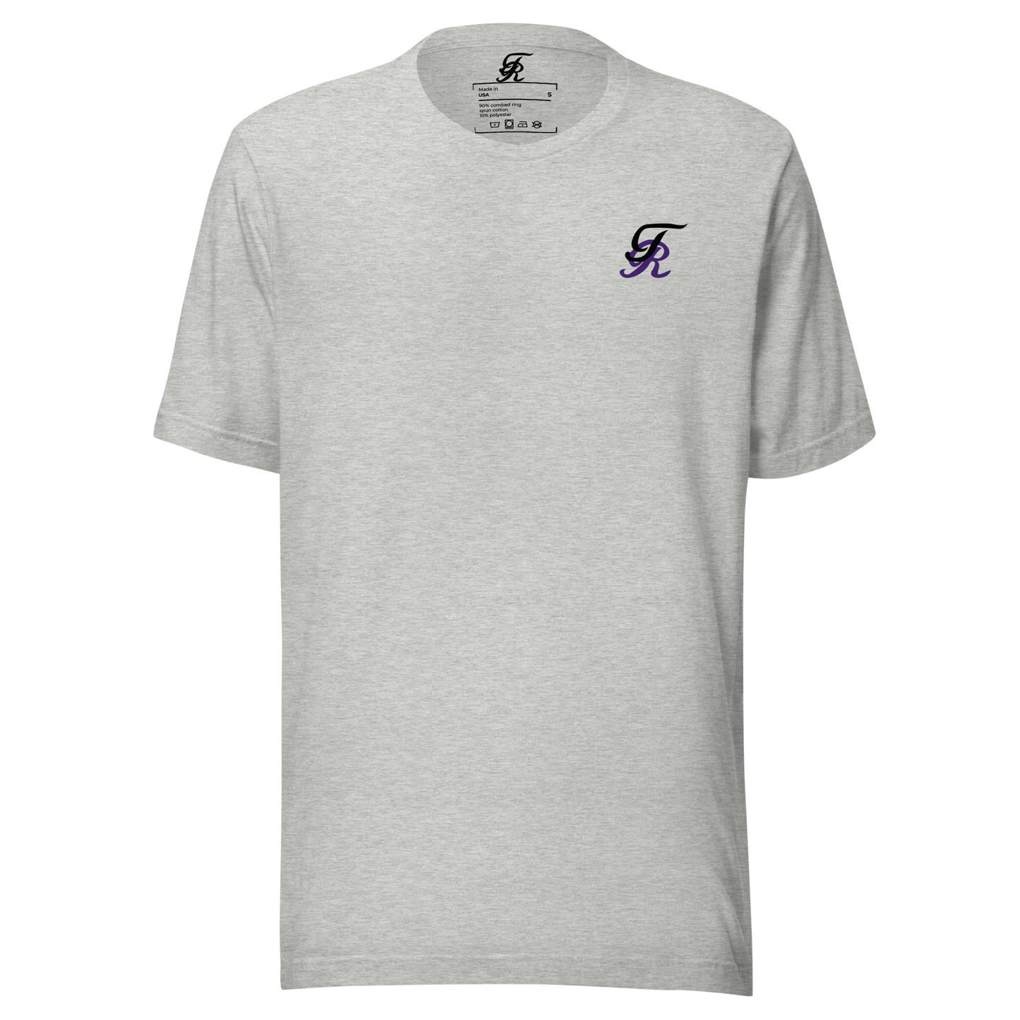 Signature Logo Tee | Black/Purple